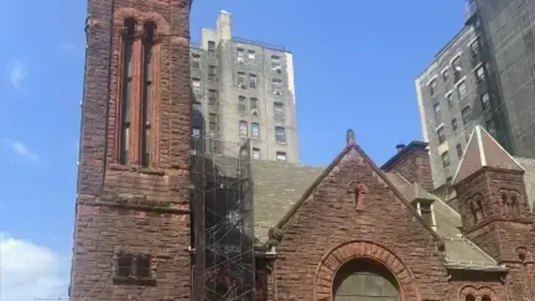 Advocates have asked the LPC to reject a “hardship application” filed by the West Park Presbyterian Church’s congregation, which wants to sell the church (above) to a developer.