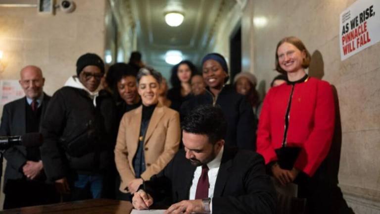 Mayor Zohran Mamdani signed an order repealing all executive orders signed by Eric Adams after Sept. 26, 2024, but said an executive order he signed will preserve the Mayor’s Office to Combat Antisemitism.