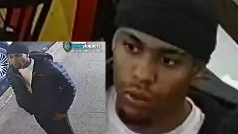 Wanted for chain-snatching robber in Inwood, April 18.