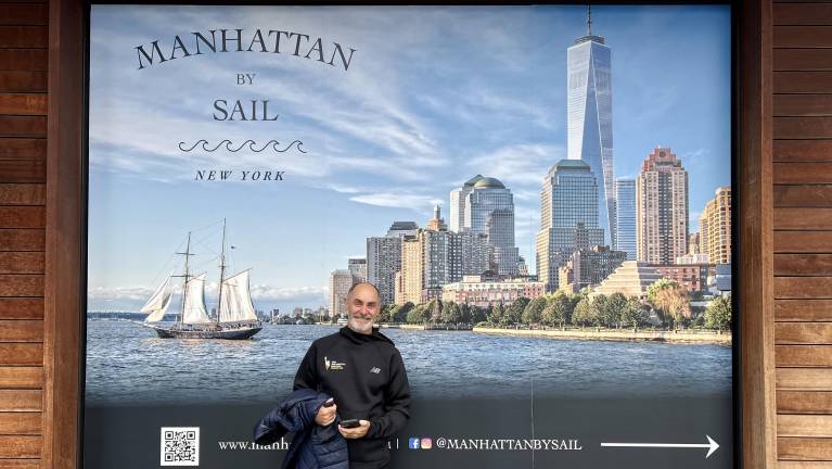 Manhattan by Sail founder Tom Berton began the business in 2001.