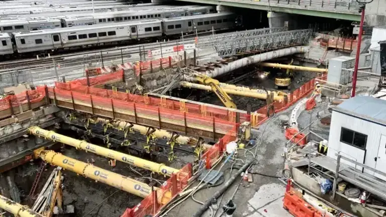 A judge has permanently barred the Trump administration from freezing funds going towards the Hudson River Tunnel portion of the Gateway Project (above), after a previous freeze led to temporary layoffs.